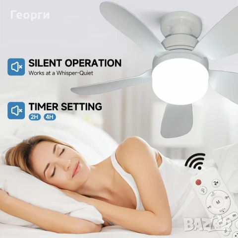 полилей с вентилатор, снимка 10 - Полилеи - 50467305