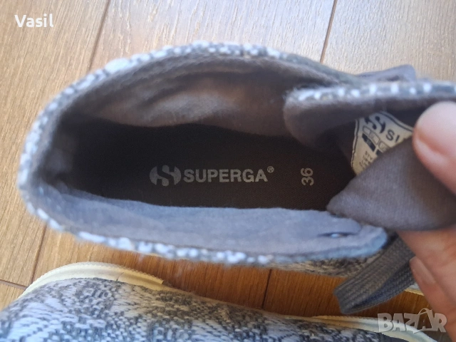 SUPERGA кецове 36 размер, снимка 2 - Детски гуменки - 54110321
