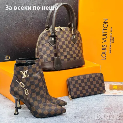 Дамски боти Louis Vuitton Код D705, снимка 10 - Дамски боти - 46997368