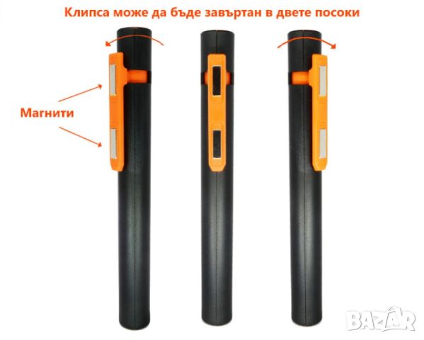 Акомулатрна COB LED работна лампа, снимка 1 - Други - 46761670