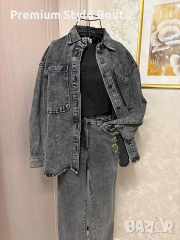 дънкова риза 