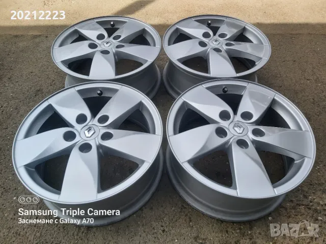 4 броя алуминиеви джанти за Renault Megane III 16, снимка 3 - Гуми и джанти - 49858190