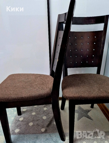 Дървени трапезни столове, снимка 2 - Столове - 53778602