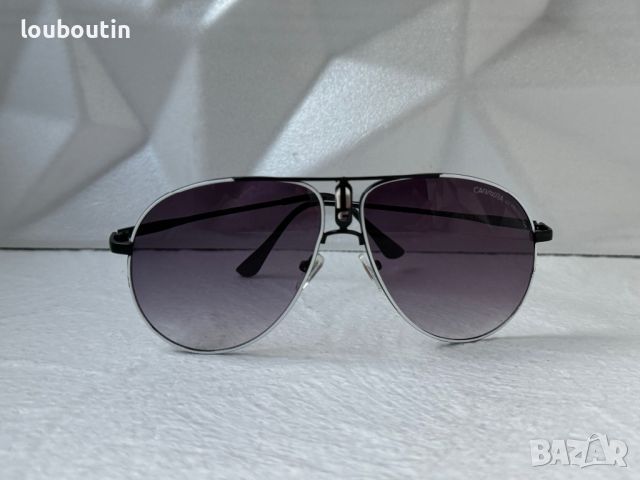 Слънчеви очила Carrera мъжки слънчеви очила авиатор 3 цвята, снимка 3 - Слънчеви и диоптрични очила - 45585723