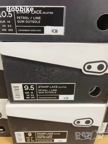 Шпайкове Crankbrothers Stamp Lace White,Petrol/Lime,Grey/Blue 42,43,44, снимка 10 - Части за велосипеди - 50895775