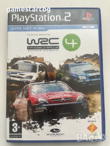 WRC 4 за PS2, снимка 1 - Игри за PlayStation - 49364035