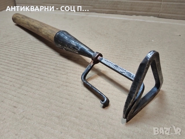 Стар Кован Инструмент За Жигосване На Добитък / НОМЕР 1780., снимка 3 - Антикварни и старинни предмети - 54001975