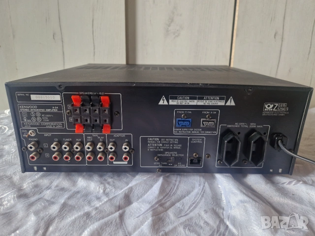 Kenwood A-54, снимка 5 - Ресийвъри, усилватели, смесителни пултове - 54167288