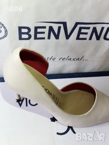 Дамски елегантни обувки на тънък ток , снимка 1