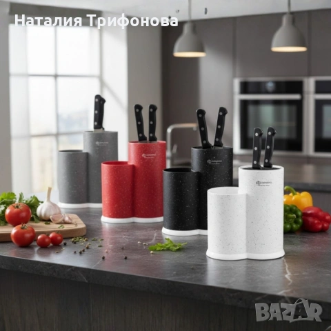 Стойка за ножове и кухненски прибори Edenberg EB-5105, снимка 2 - Прибори за хранене, готвене и сервиране - 54169251