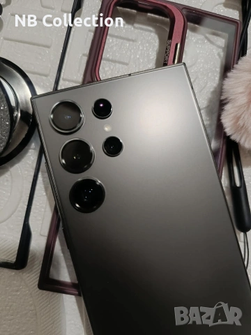 Смартфон Samsung Galaxy S24 Ultra 12GB RAM, 256GB, 5G, Titanium Black с Гаранция , снимка 18 - Samsung - 53927047