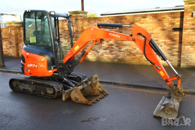 Багер Кубота 2.8 т., снимка 3 - Индустриална техника - 53889534