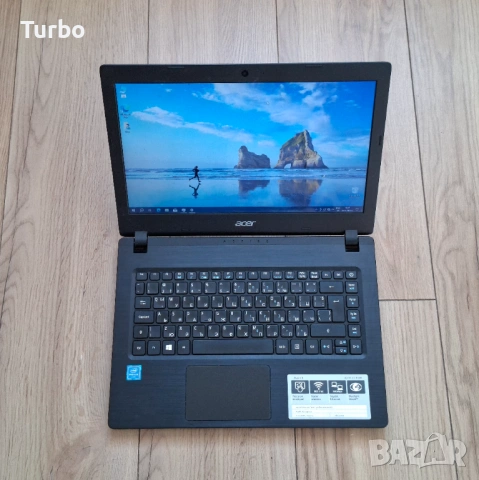 14' Acer Aspire 3 Четириядрен Intel N4100 4x2.50Ghz/4GB/256GB SSD