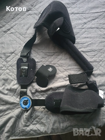 Ортеза за лакът Bort ROM, стабилизираща и фиксираща с механизм и регулация на двете дължини, дясна