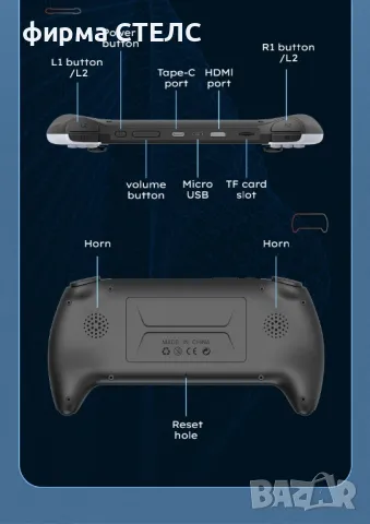 Преносима игра STELS, Smart Technology, HDMI, 4.3 инча цветен дисплей, 47000 игри, снимка 15 - Други игри и конзоли - 46481844