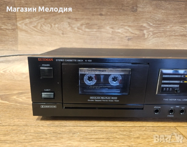 Касетен дек LUXMAN K-100 – Японско съвършенство и Hi-Fi изтънченост, снимка 3 - Декове - 51874328