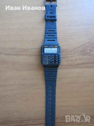 Casio CA-53W Calculator Касио с калкулатор, снимка 8 - Мъжки - 51799518