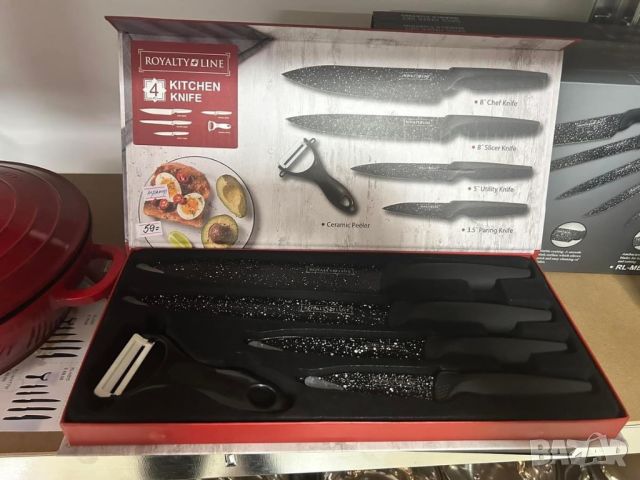 Луксозен комплект кухненски ножове Швейцария 🇧🇪, снимка 3 - Прибори за хранене, готвене и сервиране - 46037564