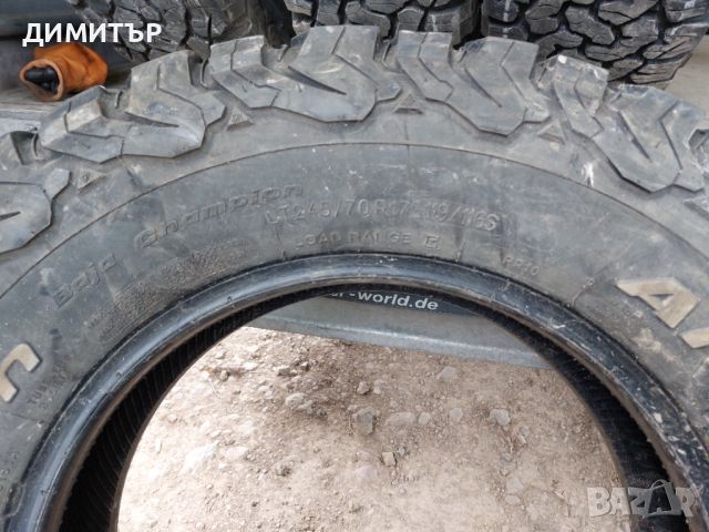 4бр.гуми All-Terrain  BF GOODRICH dot1120 цената е за брой!, снимка 8 - Гуми и джанти - 45716789