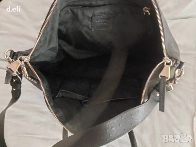 ESCADA Original 100% Кожа Голяма чанта, снимка 13 - Чанти - 51676636