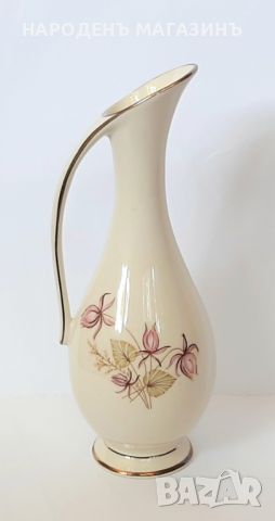 1960 год. KERAFINA – Немски порцелан кана каничка за ракия ваза цветя  , снимка 2 - Други ценни предмети - 46461999