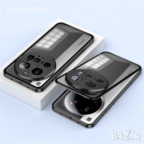 Метален калъф за Xiaomi 15 Ultra – алуминиева рамка и pop-up заключване, различни цветове