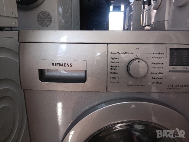 Иноксова пералня Сименс Siemens А++ 7кг 2 години гаранция Made in Germany!, снимка 10 - Перални - 52230815