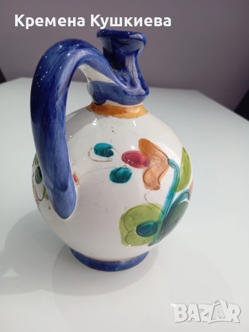 стара керамична кана, снимка 5 - Други - 52456355