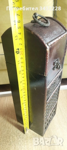 Кутия за вино за ценители височина 35см , снимка 7 - Декорация за дома - 54089138