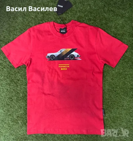 Тениска Hugo Boss x Porsche