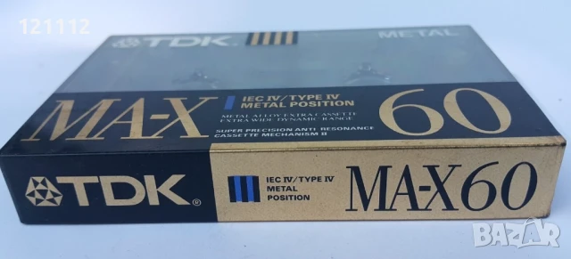 TDK MA-X 60, снимка 2 - Аудио касети - 50852047