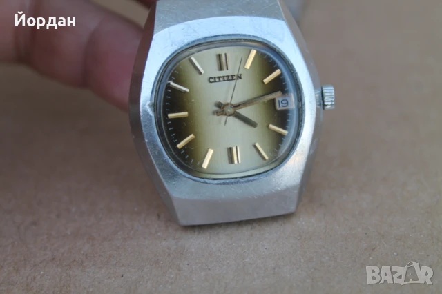 Мъжки Японски автоматично часовник ''Citizen'' /21 камъка/, снимка 4 - Мъжки - 51151459