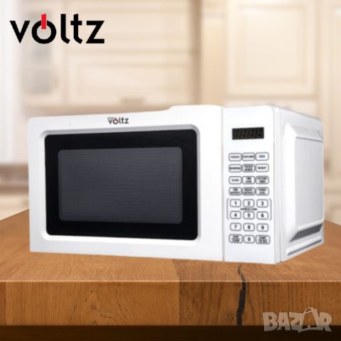 Микровълнова фурна Voltz OV1443D, 700W, 20л., 10степени на мощност, 2 ГОДИНИ ГАРАНЦИЯ, снимка 4 - Микровълнови - 46669126