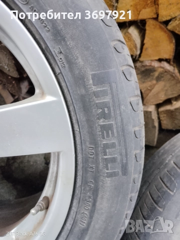 4бр. Гуми с джанти, снимка 2 - Гуми и джанти - 52249493