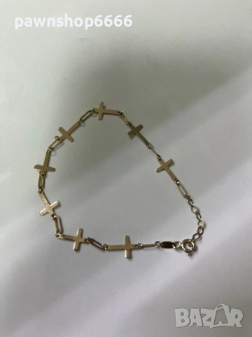 Златна гривна 14К