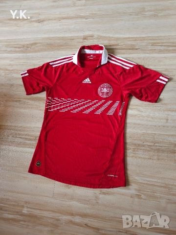 Оригинална мъжка тениска Adidas Climacool x Denmark F.C. / Season 10 (Home), снимка 2 - Тениски - 45943977