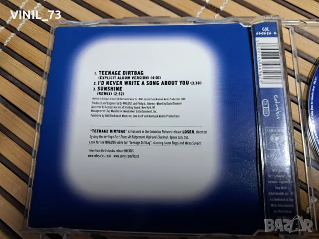 Wheatus – Teenage Dirtbag, снимка 3 - CD дискове - 50320330