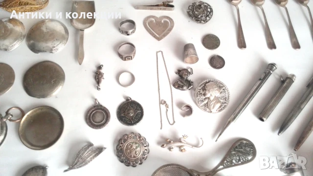 Стари сребърни и посребрени предмети по договаряне, снимка 5 - Антикварни и старинни предмети - 51262341
