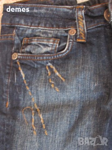 Дънки за момиче размер 28/32 с ефекти, снимка 6 - Детски панталони и дънки - 51231194