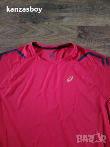 asics - страхотна мъжка тениска КАТО НОВА 2ХЛ, снимка 2 - Тениски - 51417160