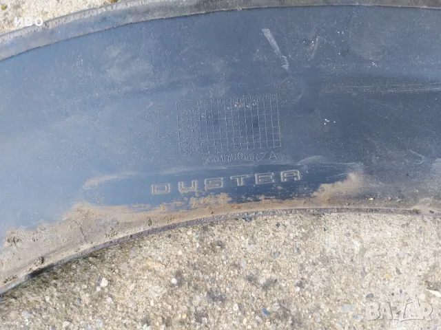 Пластмасови вежди за калник Дачия Дъстър модел 2010г-2017г., снимка 8 - Части - 49800788