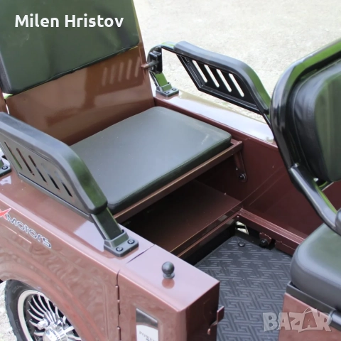 Електрическа КАРГО Триколка 1500W, снимка 6 - Мотоциклети и мототехника - 51550686