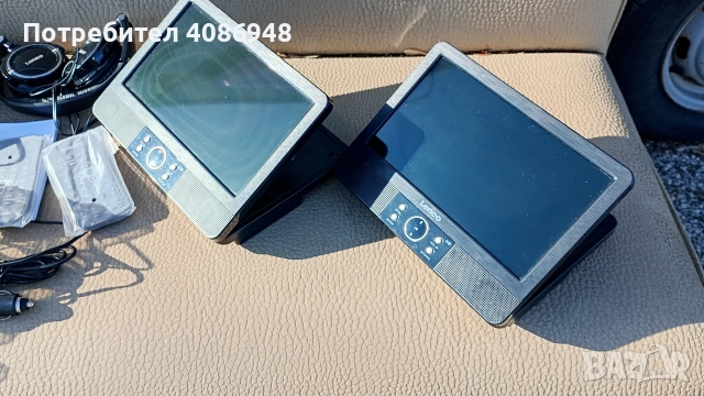 DVD монитори за кола 9инча чисто нови внос от Швейцария работят перфектно , снимка 9 - Монитори - 52804886