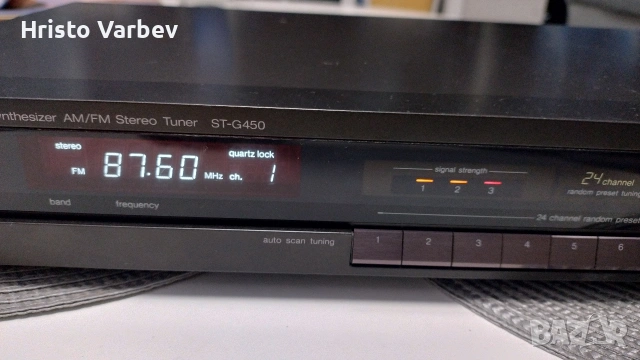 Technics ST-G450, снимка 4 - Радиокасетофони, транзистори - 53192496