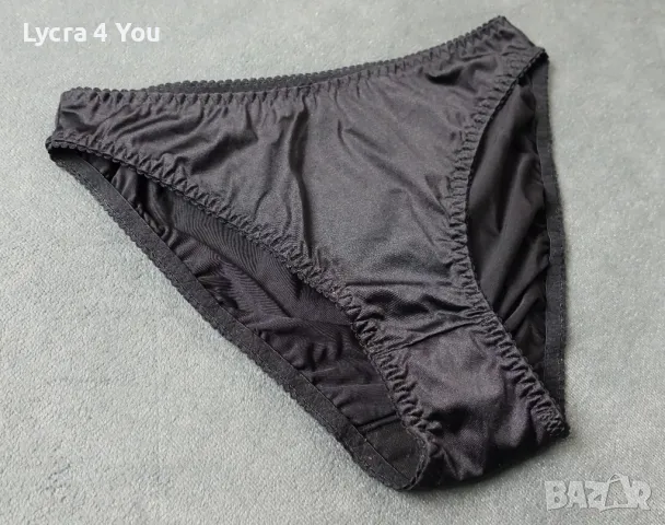 S черни сатенени бикини, снимка 13 - Бельо - 50155994