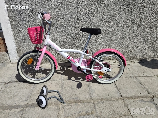 Детски велосипед+помощни колела , снимка 3 - Велосипеди - 54247157