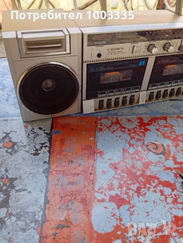 Касетофон Crown csc 165-Japan, снимка 6 - Радиокасетофони, транзистори - 53923929