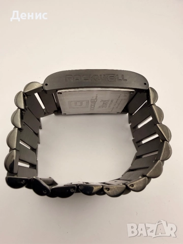 Мъжки часовник ROCKWELL – черен корпус, зелен акцент, снимка 7 - Мъжки - 52834956
