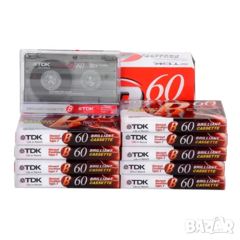 Аудио касета TDK 60 минутна (нови), снимка 6 - Аудио касети - 50032356