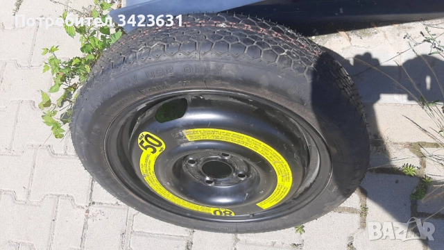 Резервна гума патерица VW 15 цола, снимка 5 - Гуми и джанти - 52348720